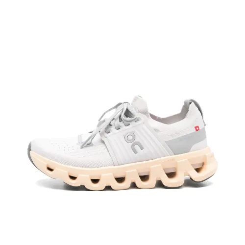 On Cloudsurfer 2 Anti Slip Wear Resistant Low Top Casual Running Shoes Women's White