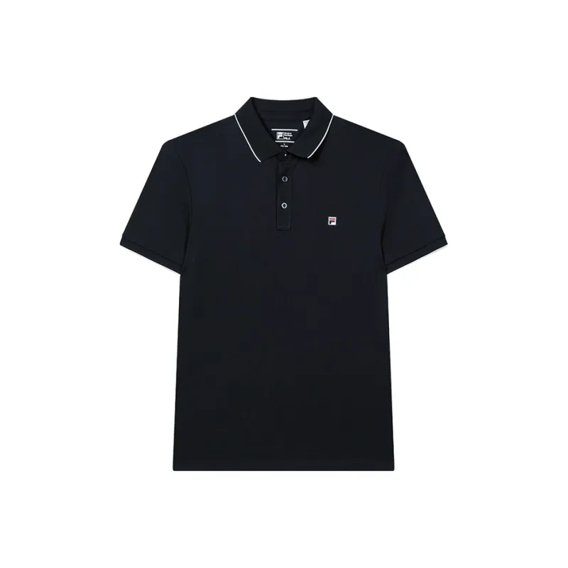 FILA Short Sleeved POLO Men's Legend Blue-0
