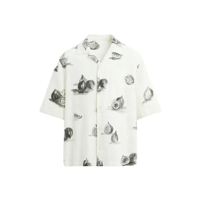 ZARA Shirts Men Black/White-0