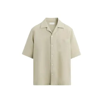 ZARA Shirts Men Light Khaki