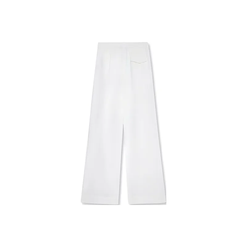 DKNY FW24 Casual Pants Women's White-1