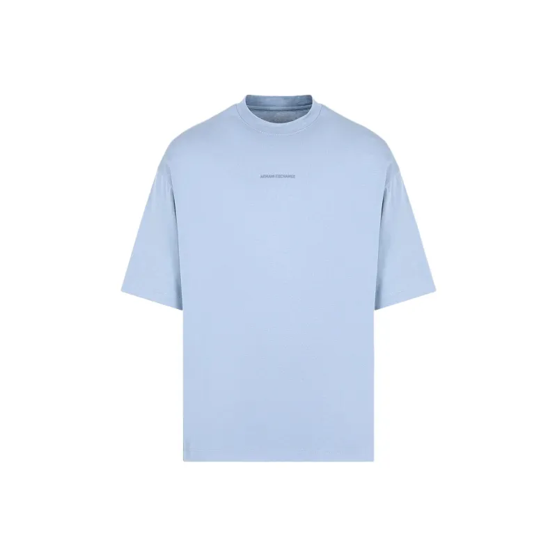 ARMANI EXCHANGEAE T Shirt Men's Haze Blue-0