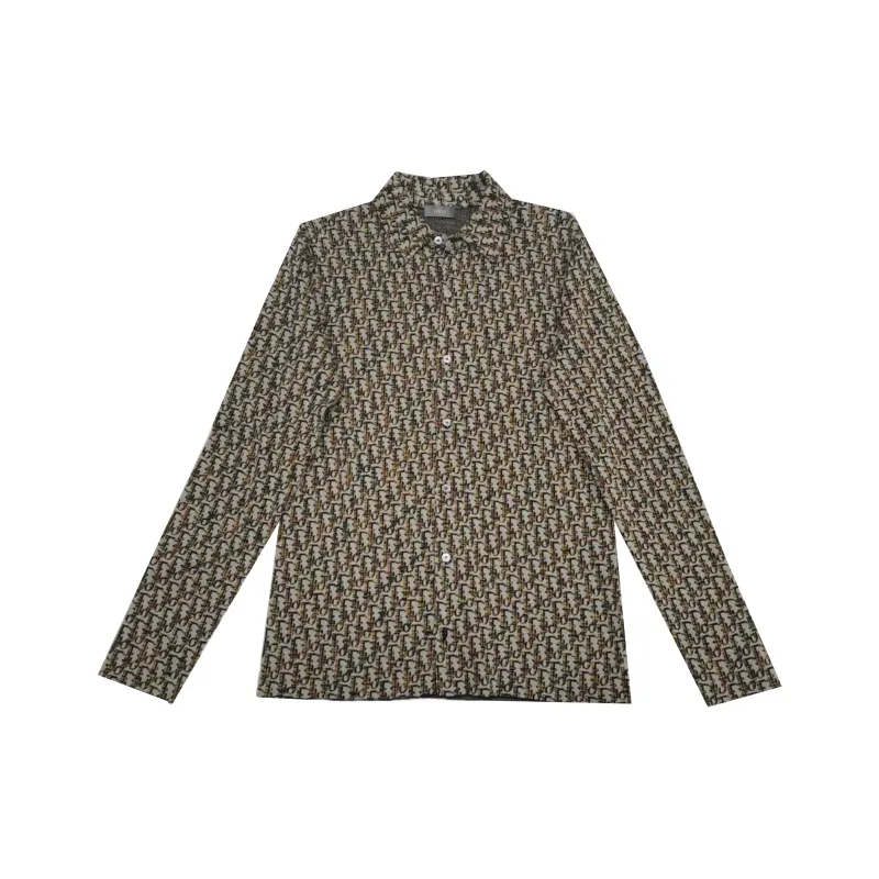 DIOR Shirts Men Yellow-0