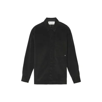 Études Long Sleeved Corduroy Shirt Jacket
