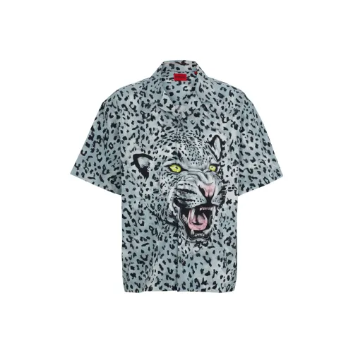 HUGO BOSS Animal print Short sleeve Shirt