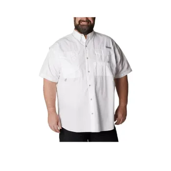Columbia PFG Bonehead Shirt Men's White