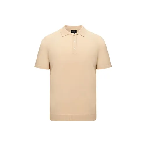 DANIEL HECHTER Polo Shirt Men's Apricot