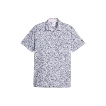 PUMA x ARNOLD PALMER Polo Shirt Men's White Luminous - Light Pink