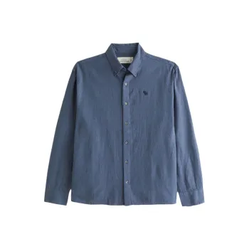 Abercrombie＆Fitch Shirt Men's Dark Blue