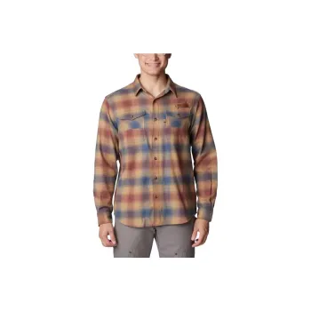 Columbia Shirts Men Zinc Plaid Fabric