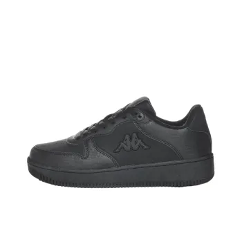 Kappa LOGO MASERTA Slip Resistant And Breathable Low Top Skateboard Shoes Unisex Black
