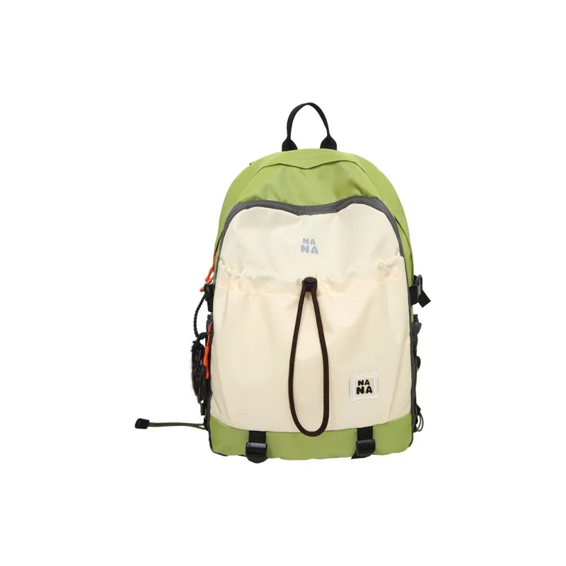 Single Warehouse Nylon Backpack Unisex Black/Fruit Green/Brown/Blue/Orange-10