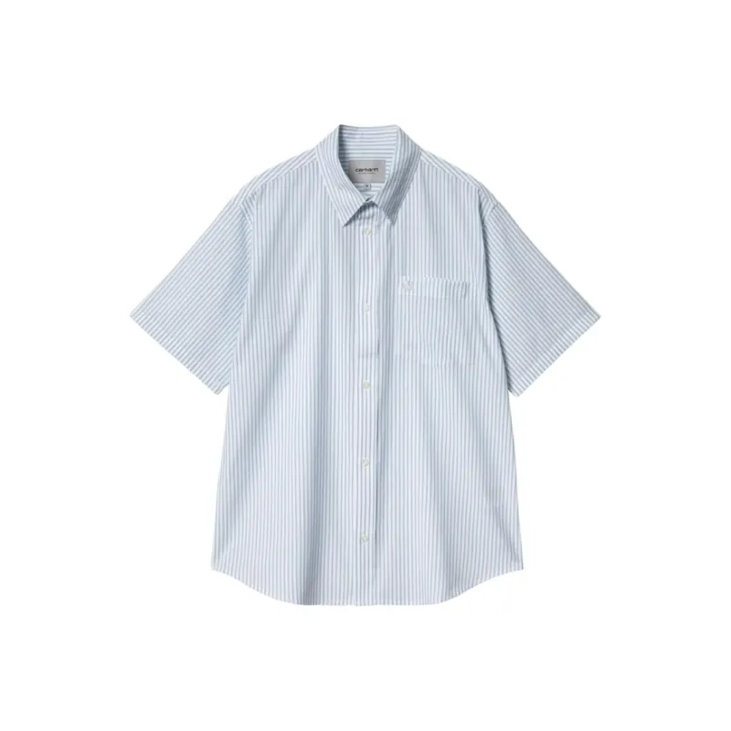 Carhartt WIP Striped Cotton Shirt-0