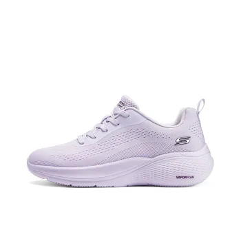 Skechers Bob's Cushioning Wear Resistant Low Top Running Shoes Women's Light Purple