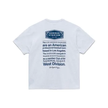 New Era T Shirt Unisex Heather Gray