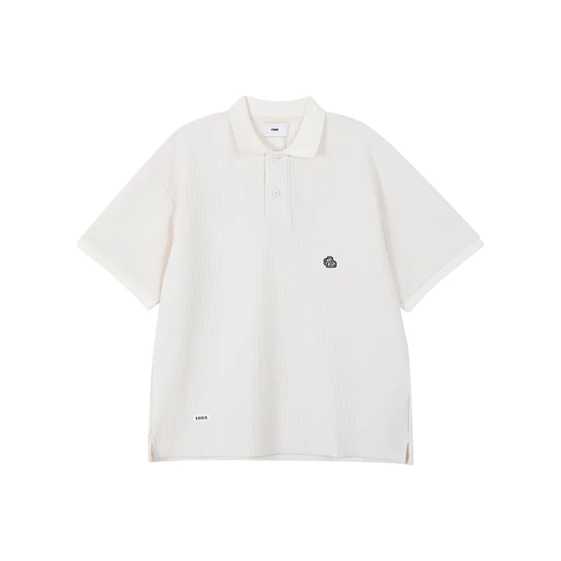 FOSS Polo Shirts Men Ecru-0