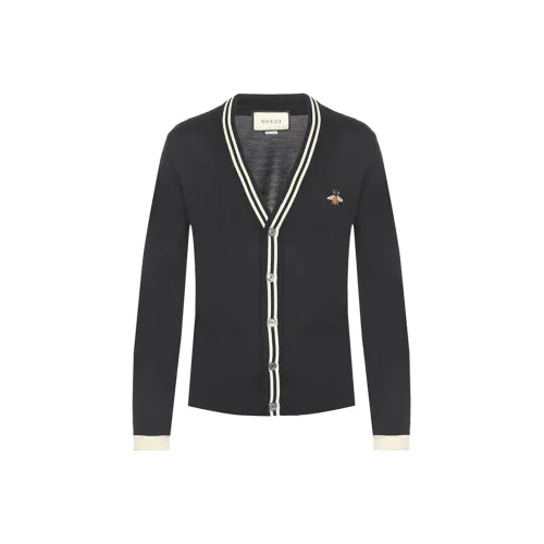 GUCCI Bee Print Cardigan
