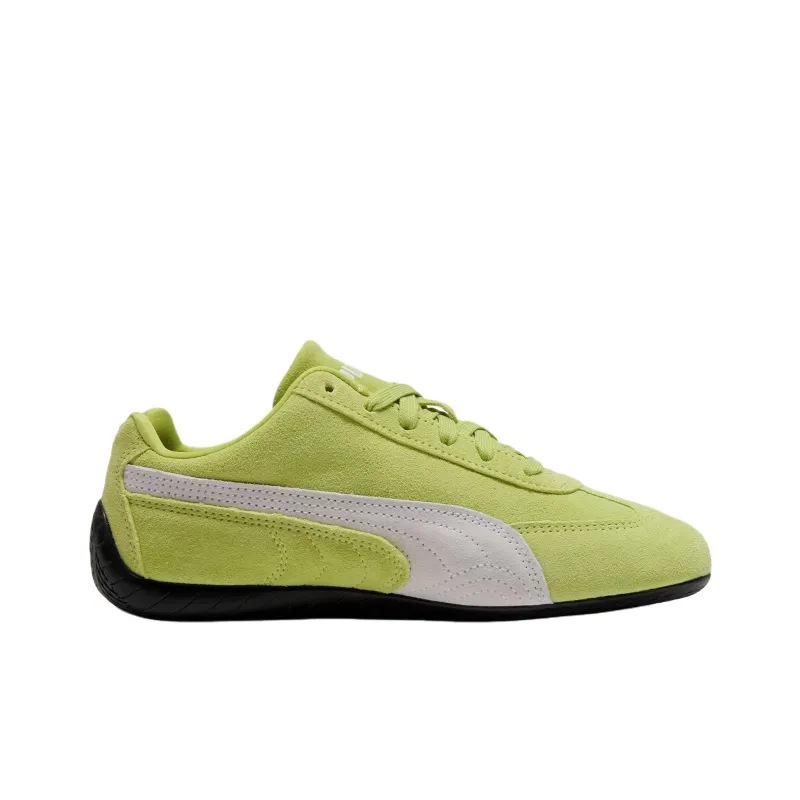 PUMA Speedcat Collection Anti Slip Wear Resistant Low Top Casual Shoes Women's Green White-1