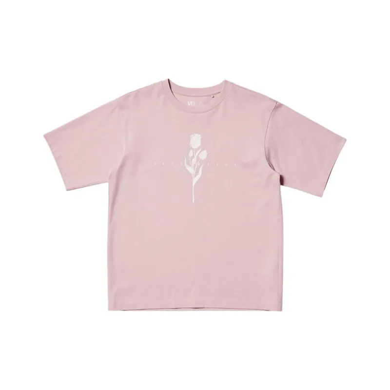 UNIQLO POP MART Collaboration Edition T Shirt Unisex Pink-1