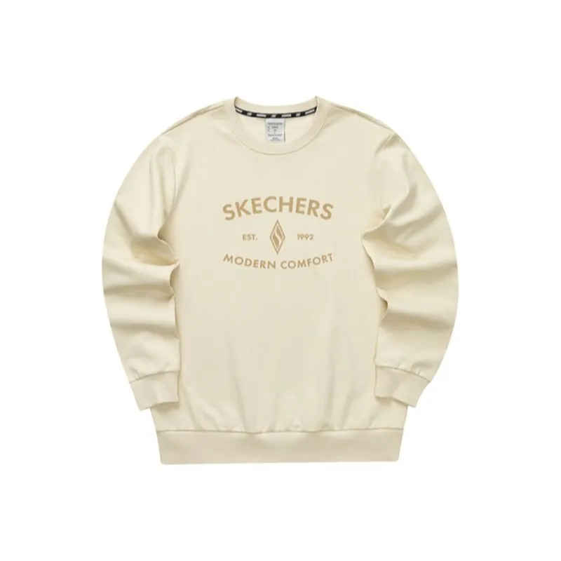 Skechers Yazhuan Series Sweatshirt Unisex Caramel Pudding Yellow-0