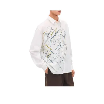 HERMES Shirts Men White