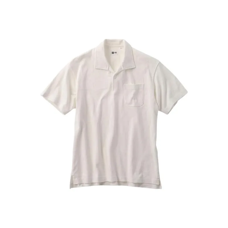 UNIQLO Polo Shirts Men White-0