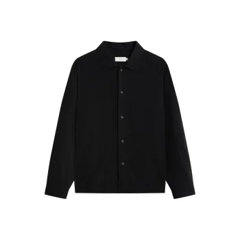 ZIOZIA x TONGQINNANZHUANG Universal For All Seasons Shirt Men's Black