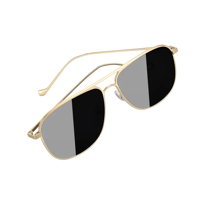 SUYAN Pure Titanium Aviator Sunglasses Men's-7