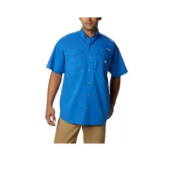 Columbia PFG Bonehead PFG Bonehead Shirt Men's Blue
