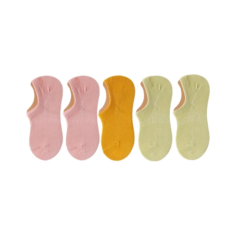 Lan Miao No Show Socks Women's 5 Pack-7