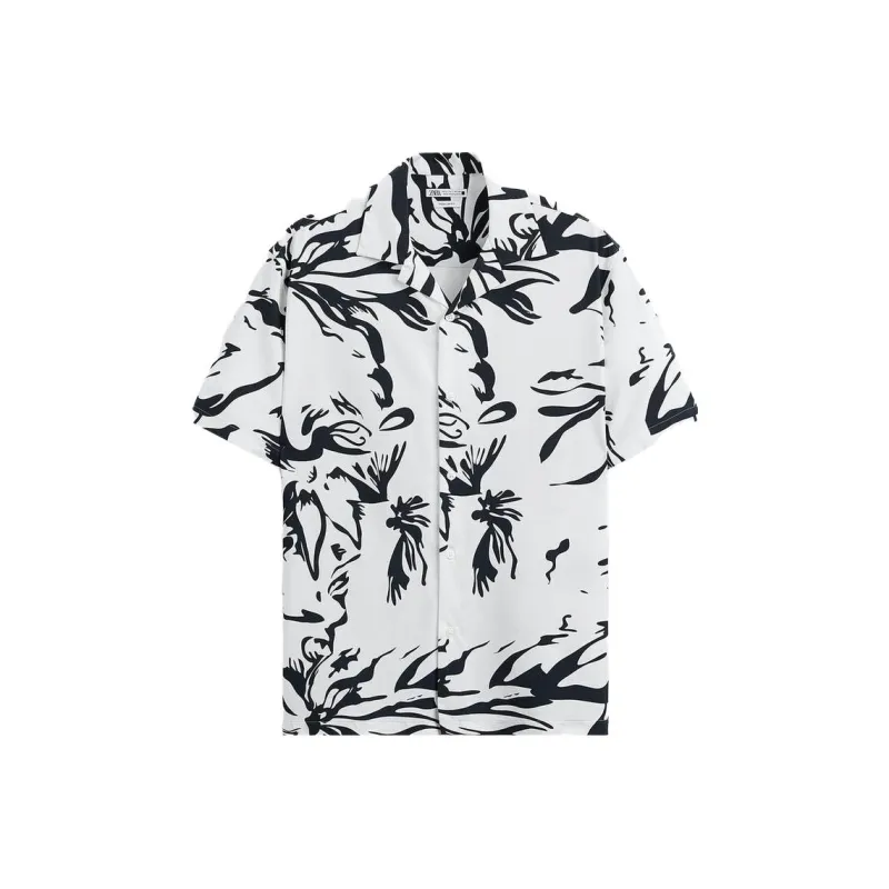 ZARA Shirts Men Blue-0