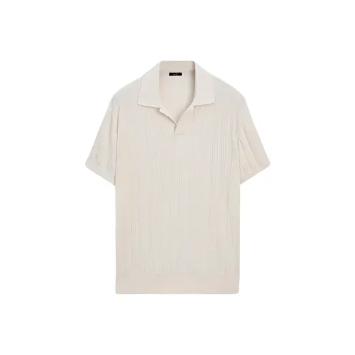 Massimo Dutti Polo Shirt Men's White