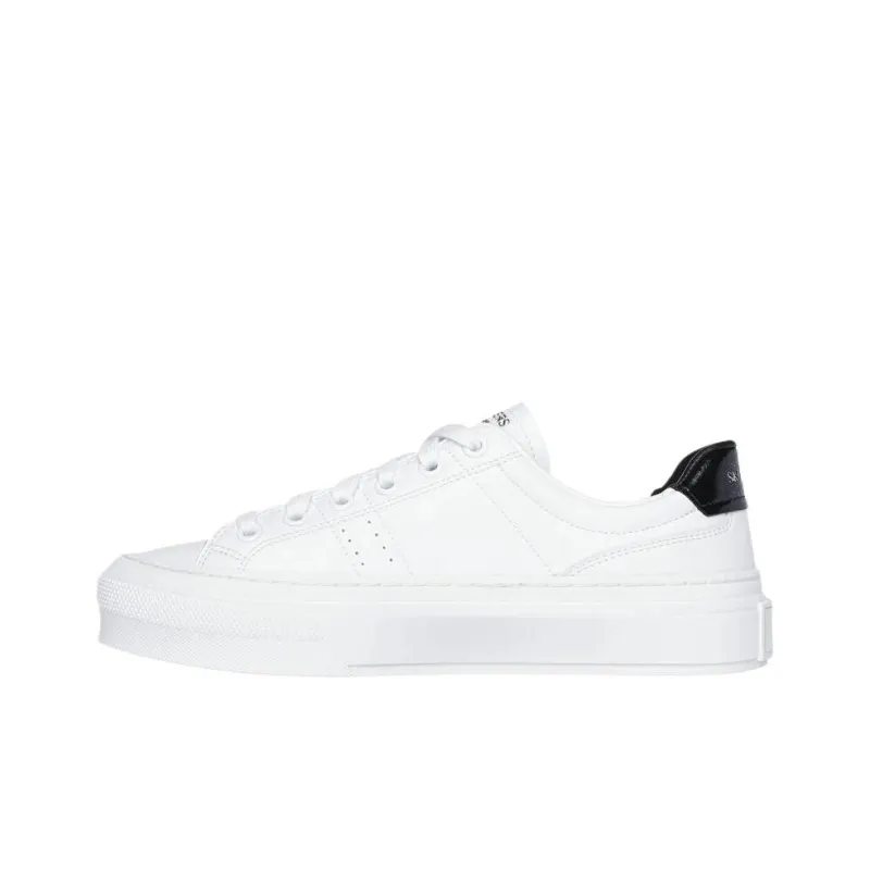 Skechers Sophisticated Style Low Top Skateboard Shoes Women's White-2
