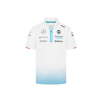 PUMA Williams Racing 2024 Team Polo Shirt Men's White