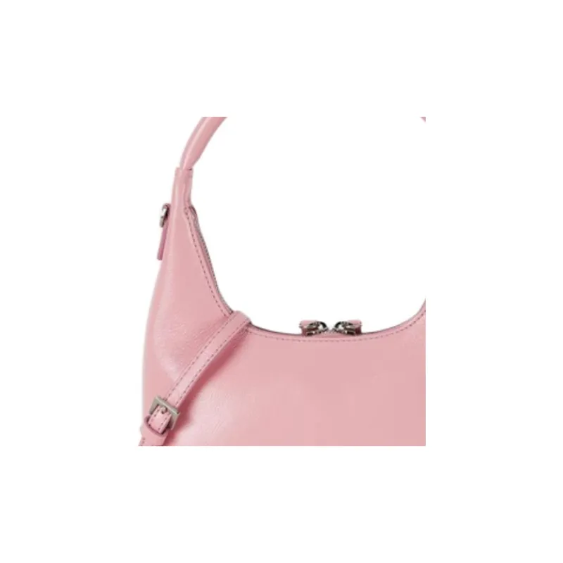 MARGE SHERWOOD Cow Leather Shoulder Bag Crossbody Bag Handbag Medium Size Women's Pink-2