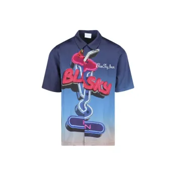 Blue Sky Inn Logo print Short sleeved Shirt
