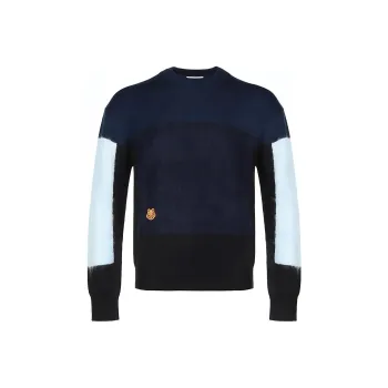 KENZO Knitwear Men's Navy Blue Multicolor