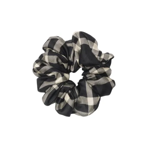 Burberry Silk Hair Tie Women's Black