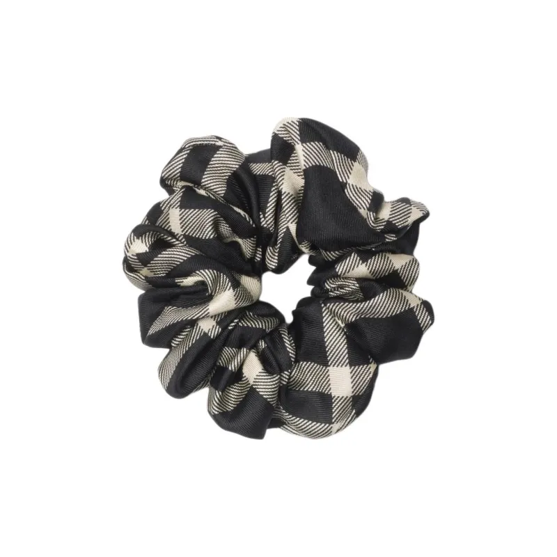 Burberry Silk Hair Tie Women's Black-0