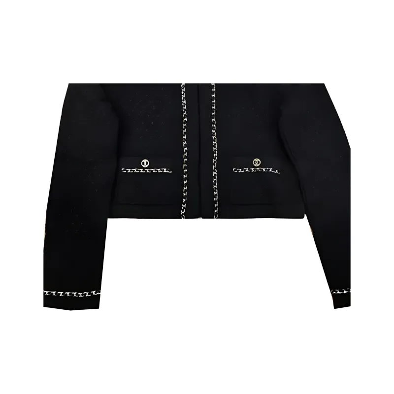 CHANEL Knitwear Women's Black-5