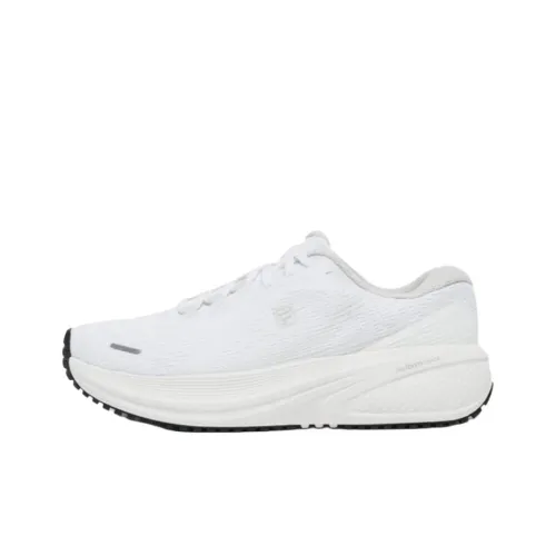 FILA Anti Slip Wear Resistant Low Top Running Shoes Unisex White