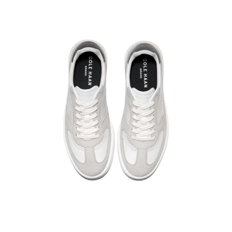 COLE HAAN GRAND CROSSCOURT Collection Low Top Skateboard Shoes Men's White Gray-4