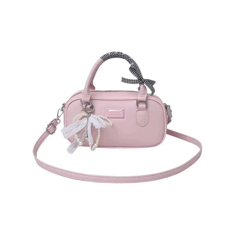 XIANGSU PU Handbag, Shoulder Bag, Crossbody Bag Women's Purple/Pink/Green/White/Black-4