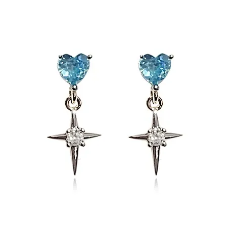 SHEEHHYY Alloy Stud Earrings Unisex-1