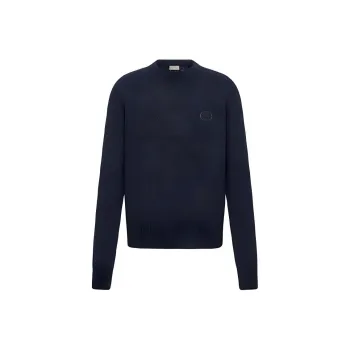 DIOR Quarterly New Products Sweaters Men Blue