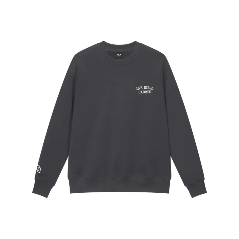 MLB Basic Collection San Diego Padres Sweatshirt Unisex Charcoal Gray-0