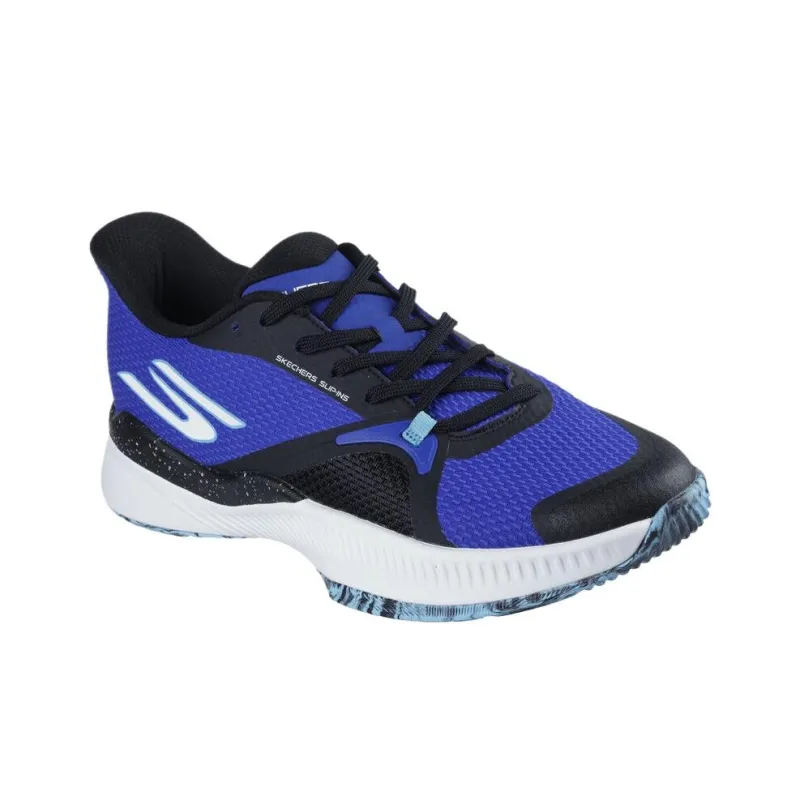 Skechers State Champ Low Top Tennis Shoes Men's Blue-3
