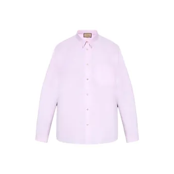 GUCCI Double G Cotton Oxford Shirt