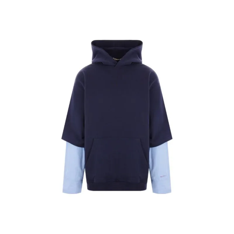 MARNI Layered-design Hoodie-0