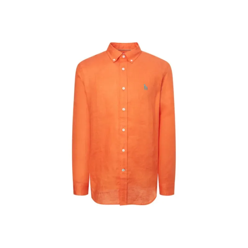 HAZZYS Shirts Men Orange-0